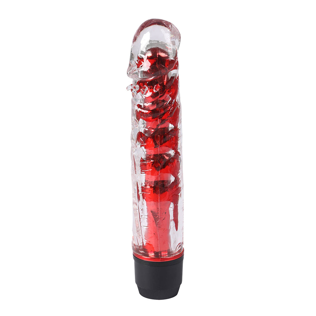 Multi Speed Vibrating Vibrator Realistic Red-1954802621743239168