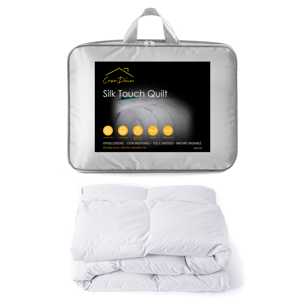 Casa Decor 360GSM Silk Touch Quilt - King Single-1951134841902862339