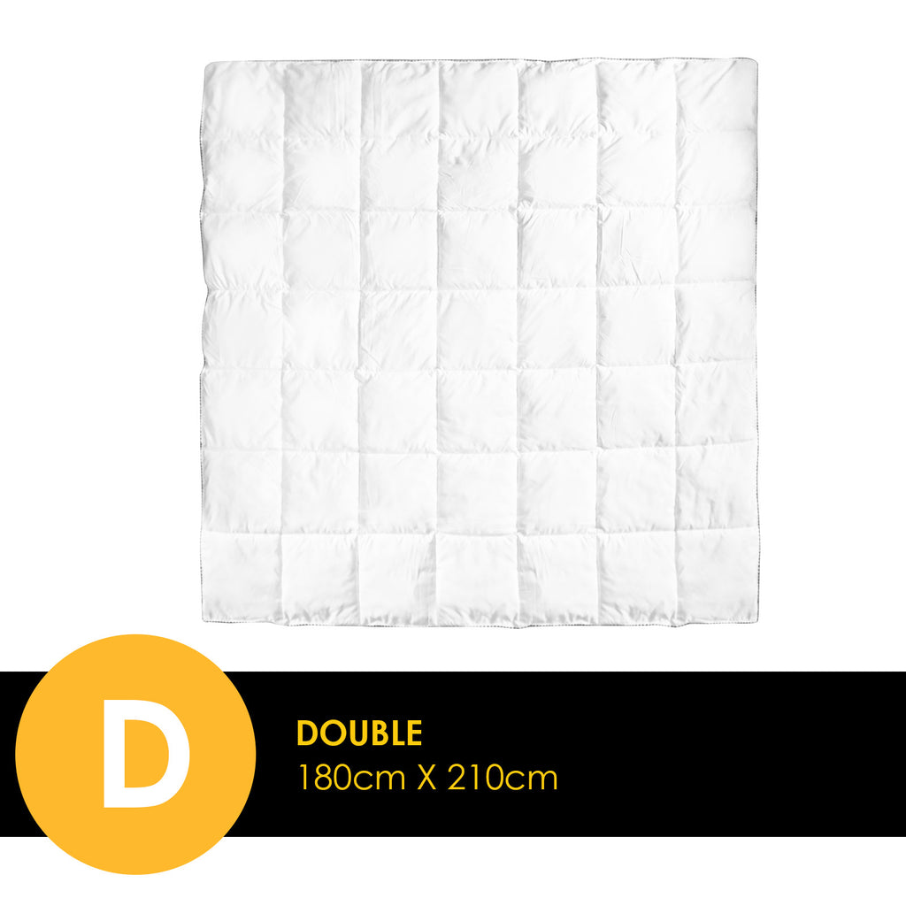 Royal Comfort Luxury Bamboo 250GSM Quilt - Double-1951134842888523778