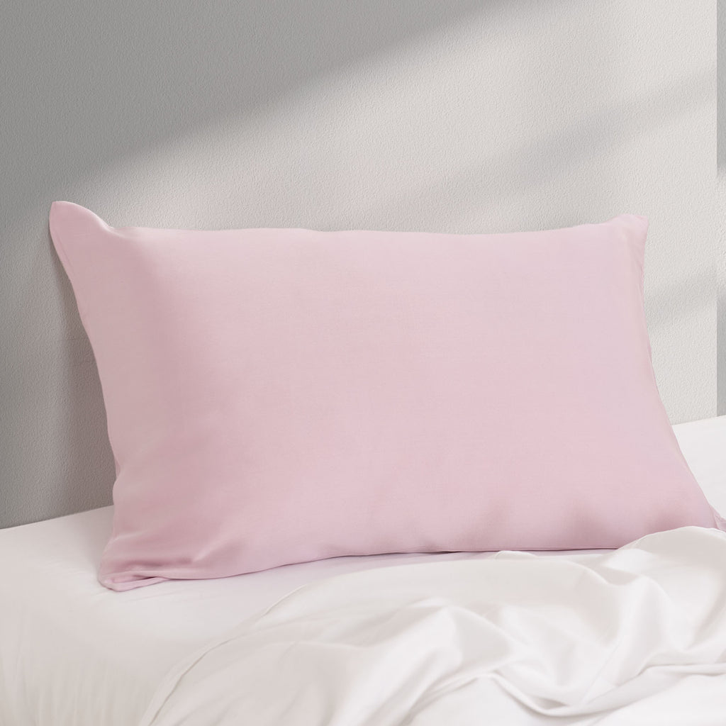 Pure Silk Pillow Case by Royal Comfort (Single Pack) - Lilac-1951134815680073731