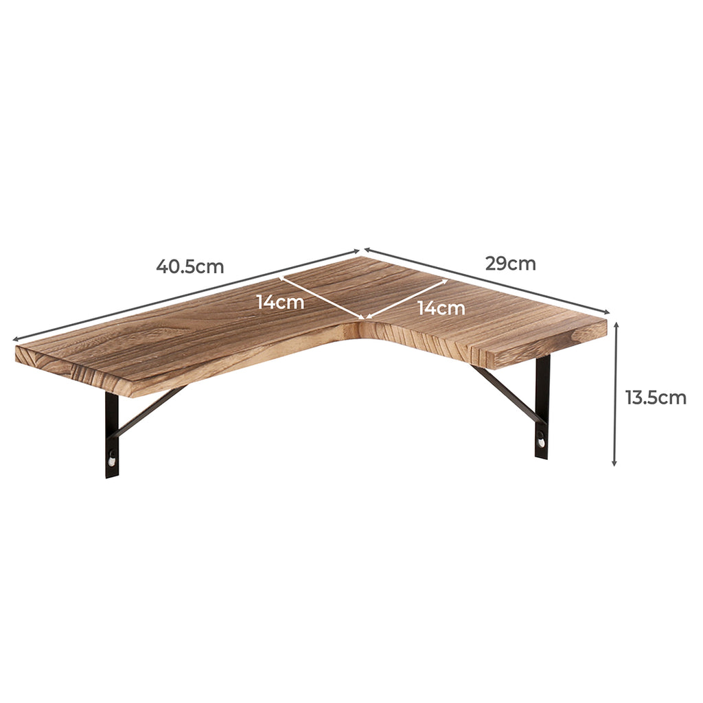 Levede Floating Shelf DIY Corner Hanging-1954802946868908034