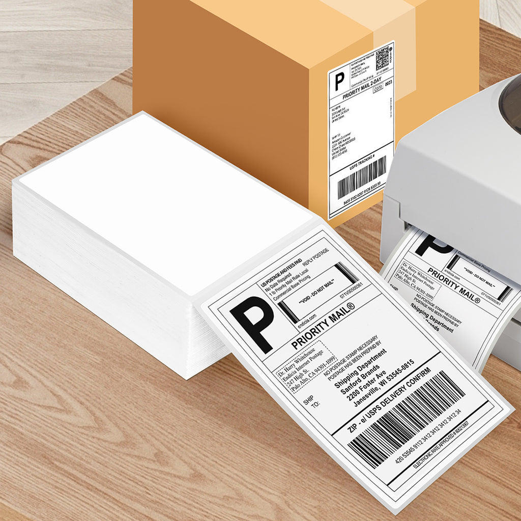 Thermal Direct Shipping Label Fan-Fold Box Sticker-1954802402540523527