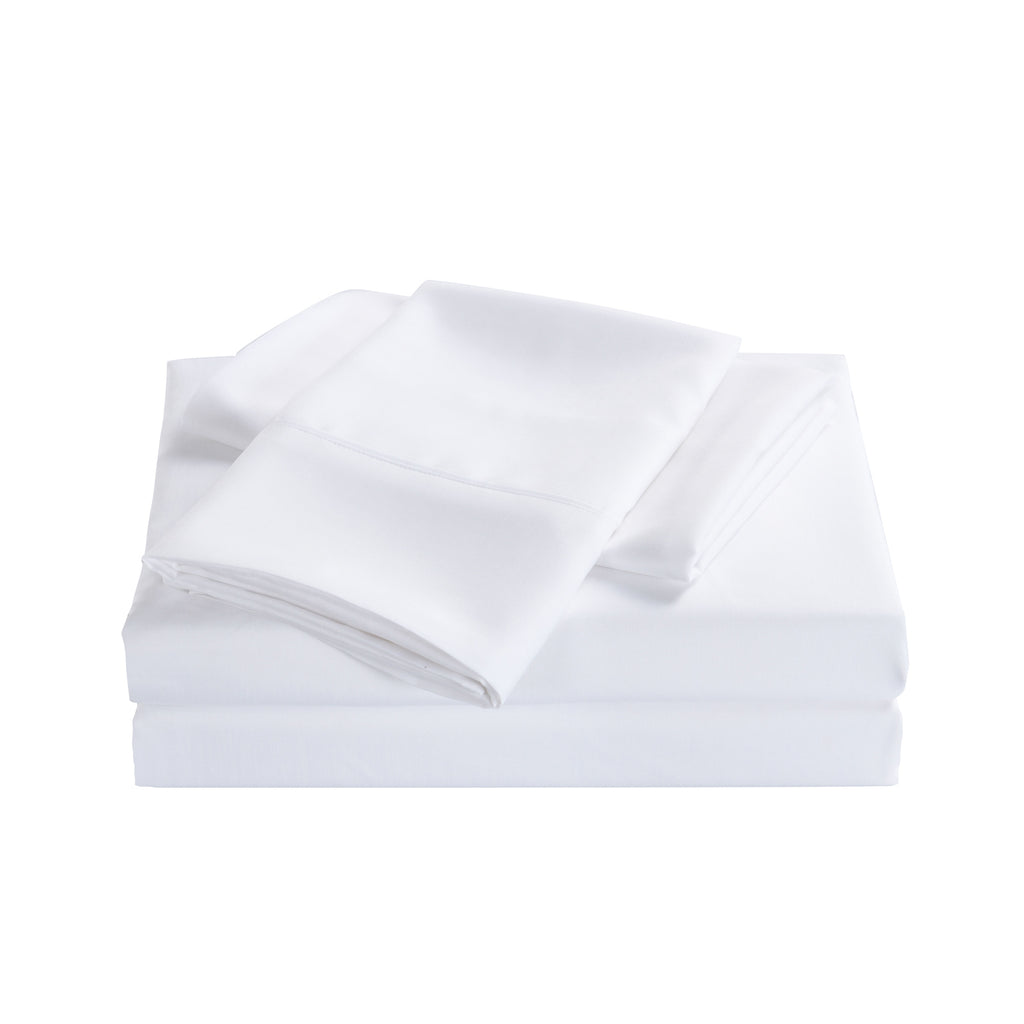 Royal Comfort Bamboo Cooling 2000TC Sheet Set - King-White-1951134861800640514
