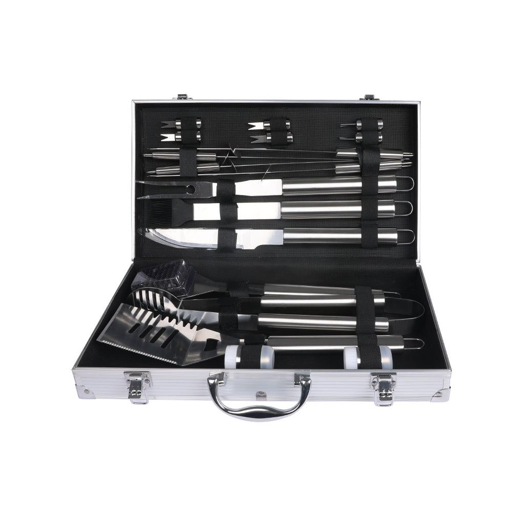Moyasu 18Pcs BBQ Tool Set Stainless-1954802905827643393