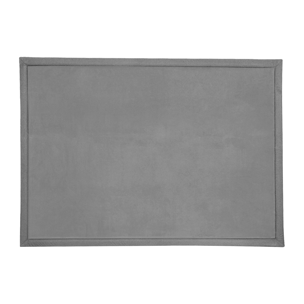 Marlow Coral Velvet Area Rugs Large Mat 150x200cm Grey-1954802461982199816