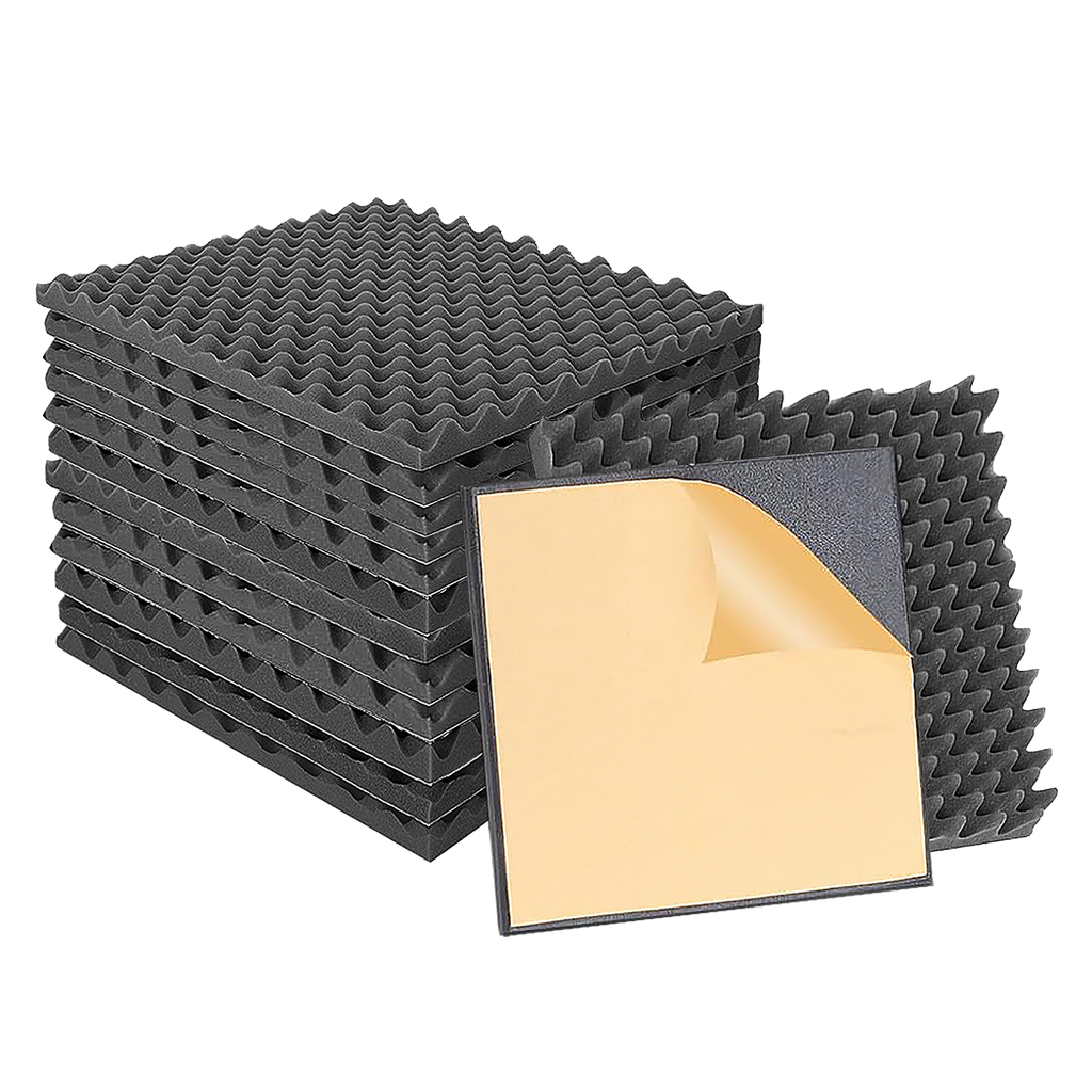 14PC Acoustic Foam Wall Panels 50x50x5cm-1954802463458594824