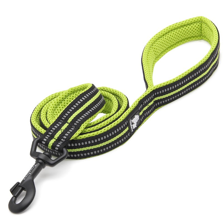 True Love Reflective Pet Leash 2m - Yellow, L-1962324898034618369