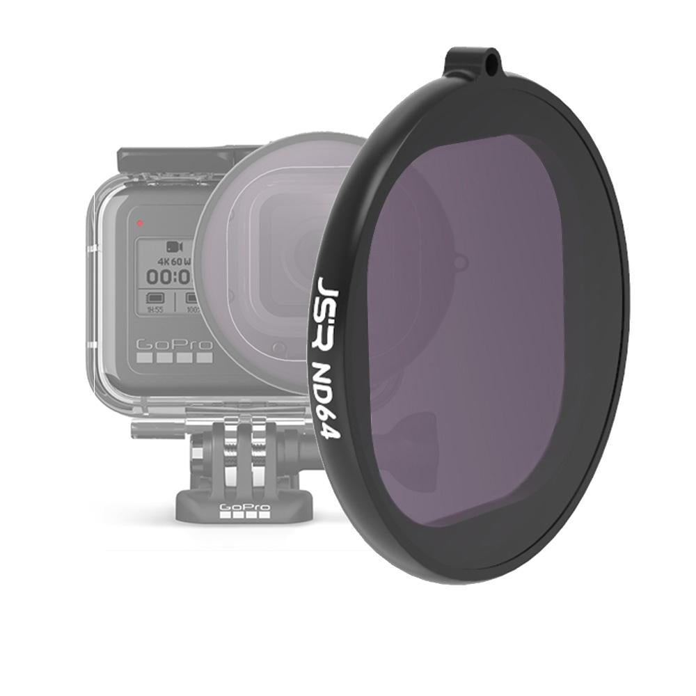 Round Housing Filter For Gopro Hero8 - Nd64 Lens-1915197590354399235