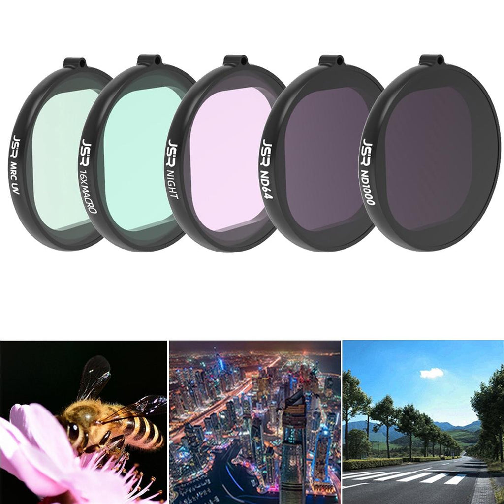 5-In-1 Round Housing Lens Filter For Gopro Hero8-1915197935566589957