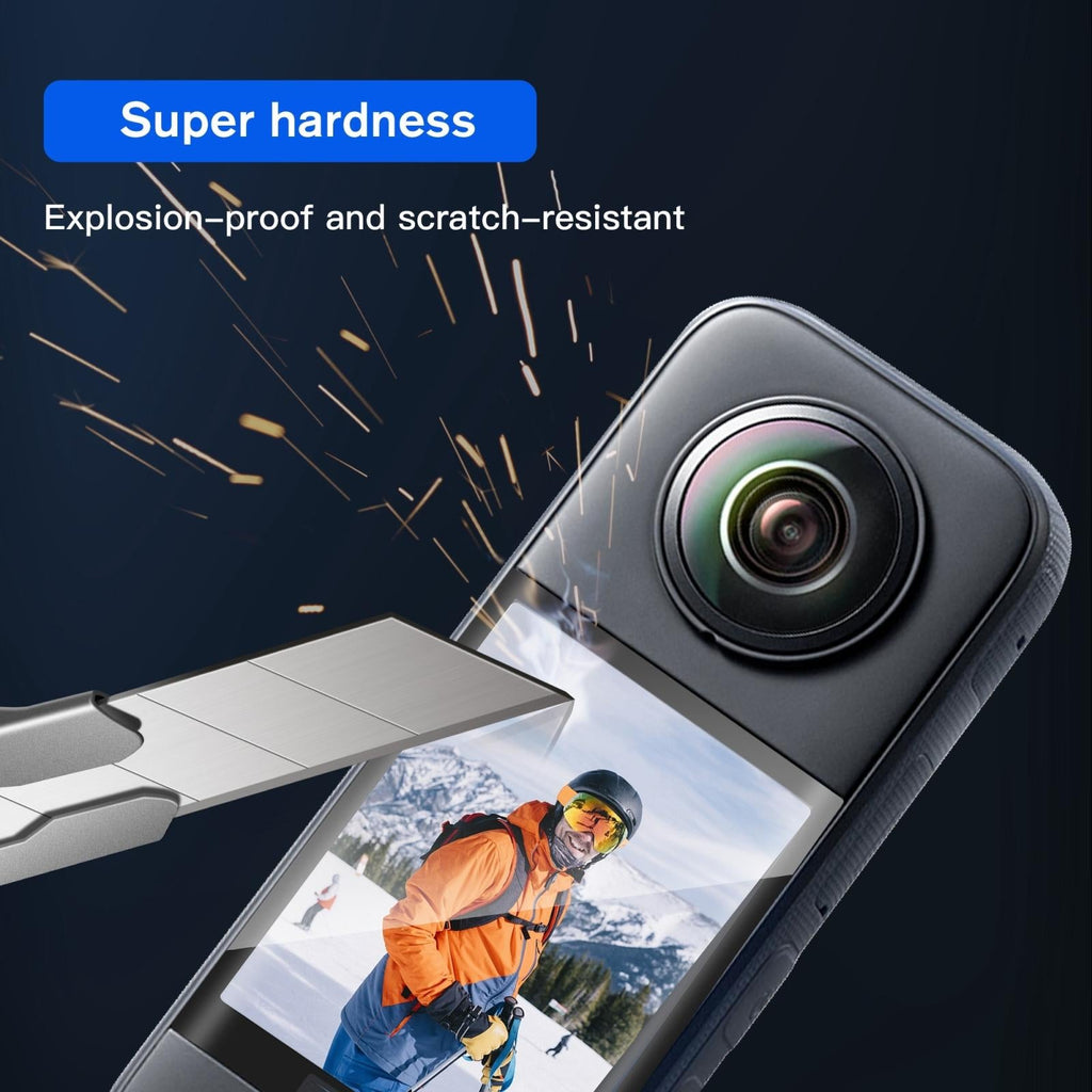 2-Pack Soft Film For Insta360 X3 - Curved Hd Explosion-Proof-1915197701985800196