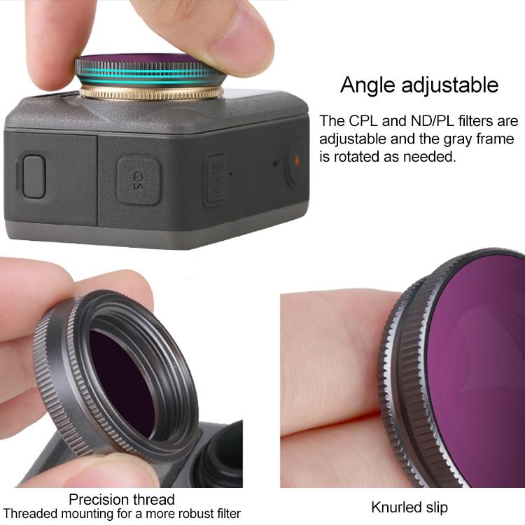 Nd4 Lens Filter For Dji Action Camera-1915197770797551618