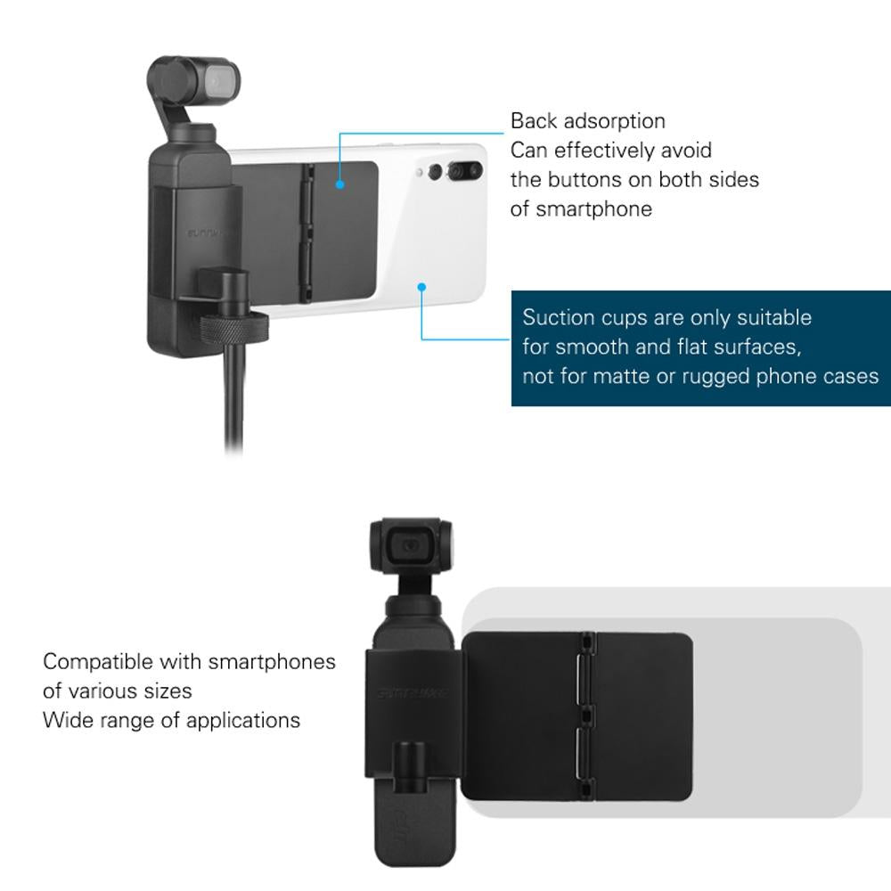 Folding Tripod For Dji Pocket With Sucker Holder-1915197698114457604