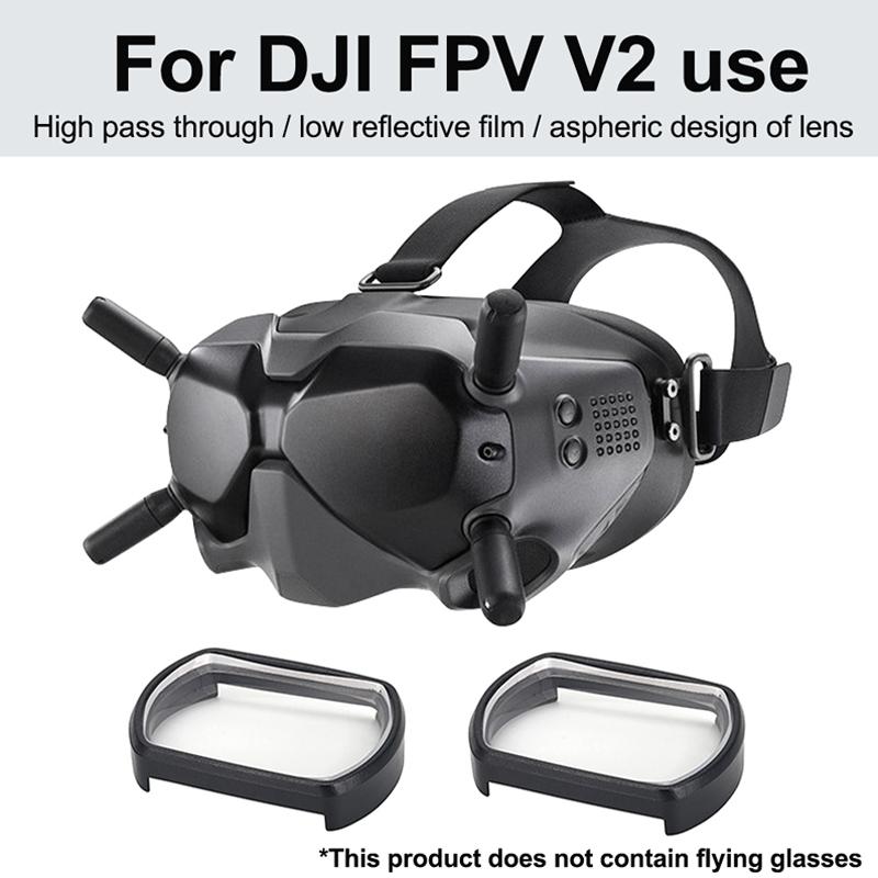 2-Pack Aspherical Myopia Lens For Dji Fpv Goggles V2-1915197564458766338