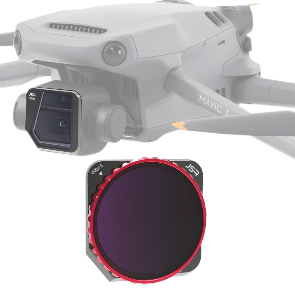 Adjustable Vnd 2.5 Stop Lens Filter For Dji Mavic 3 Drone-1915198227397873664