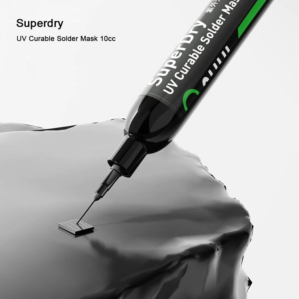 Super Dry Uv Curable Solder Mask - 10Cc-1915197781807599619