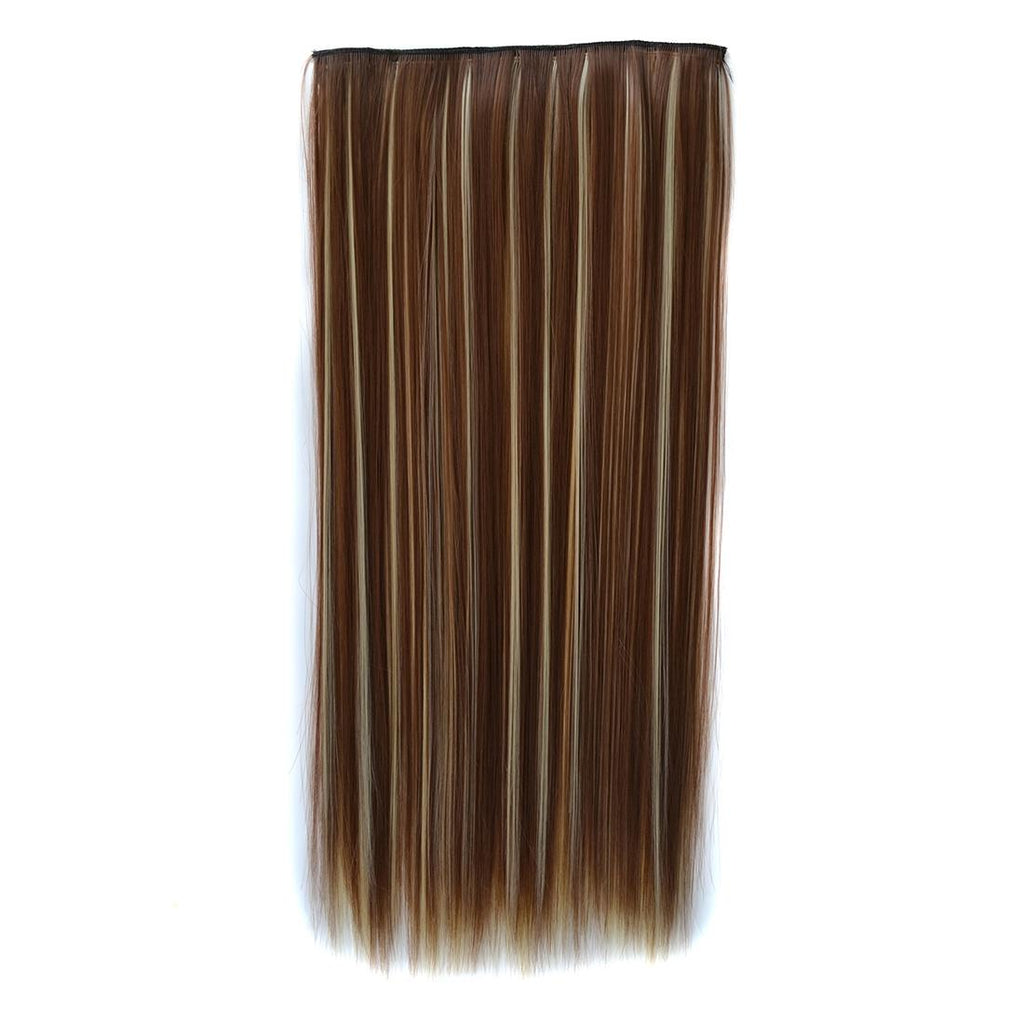 12H613 Long Straight Wig With 5 Clips - 12 Inches-1915197542841323526