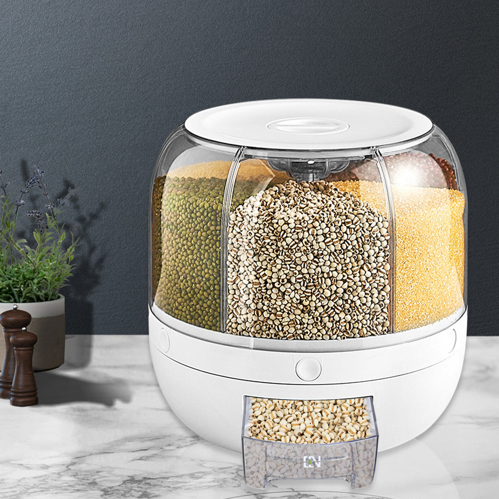 TOQUE Rice Storage Cereal Dispenser-1954802892653334534