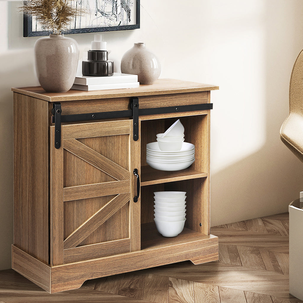 Levede Buffet Sideboard Storage Cabinet-1954802986899345414