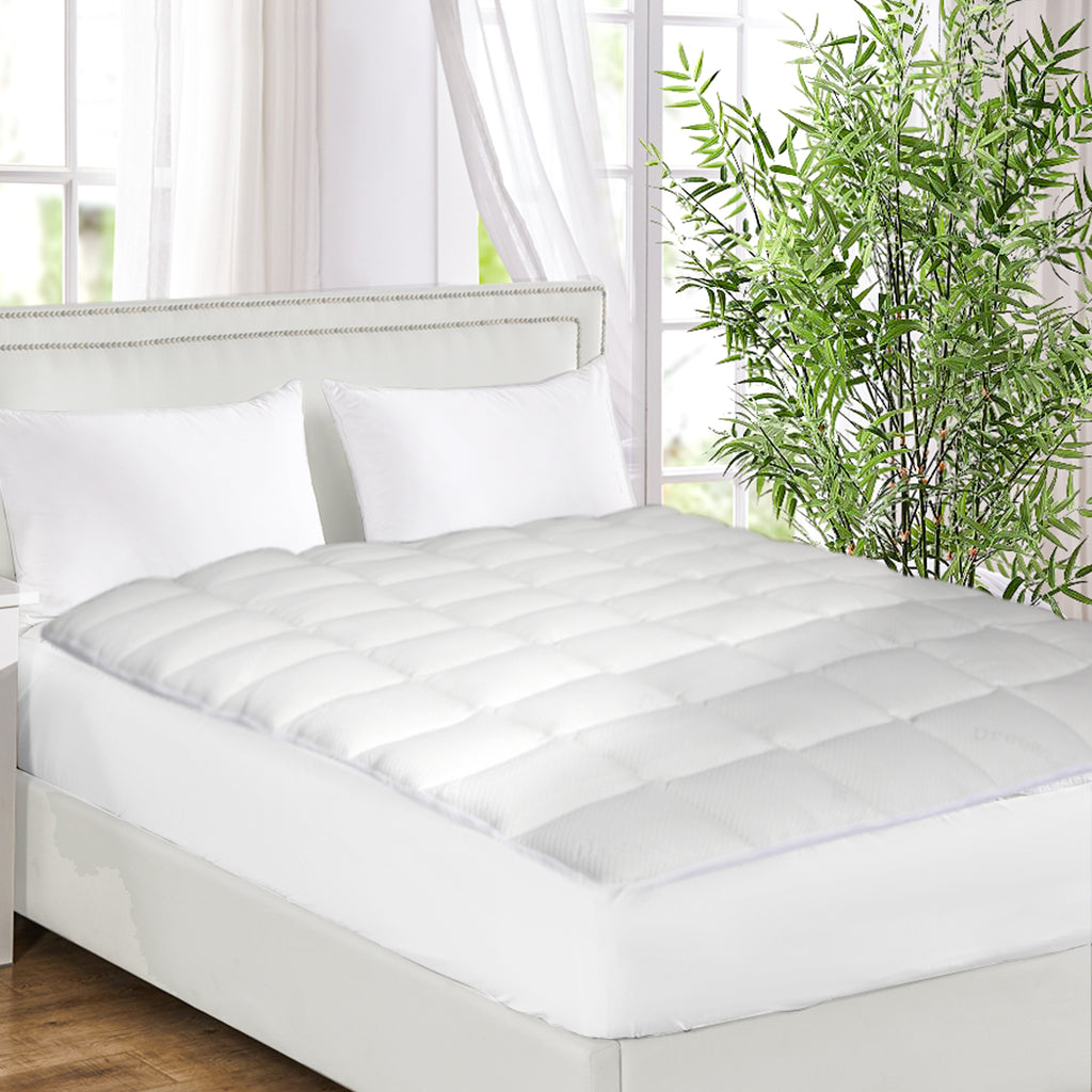 Dreamz Mattress Protector Luxury Topper Single-1954802866745118726