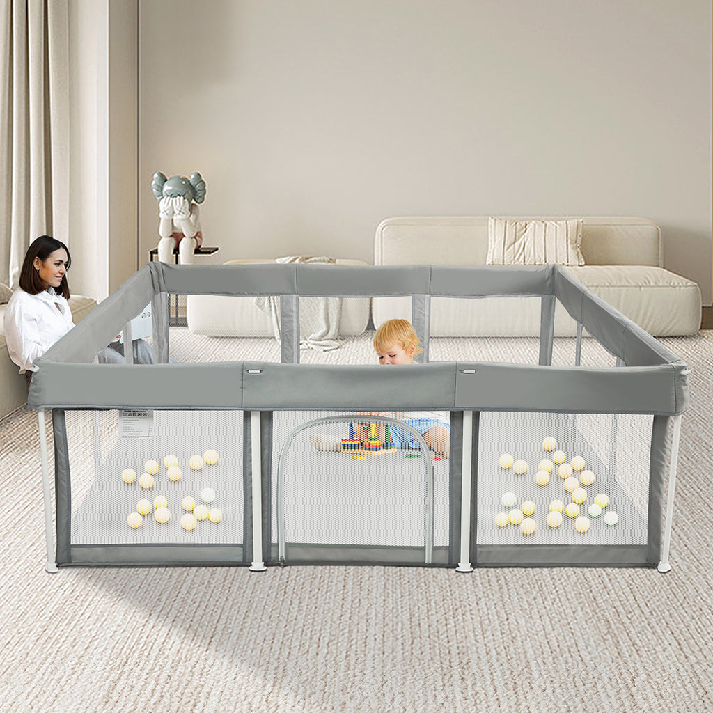Bopeep Kids Playpen Foldable 180X180-1954802415811301382