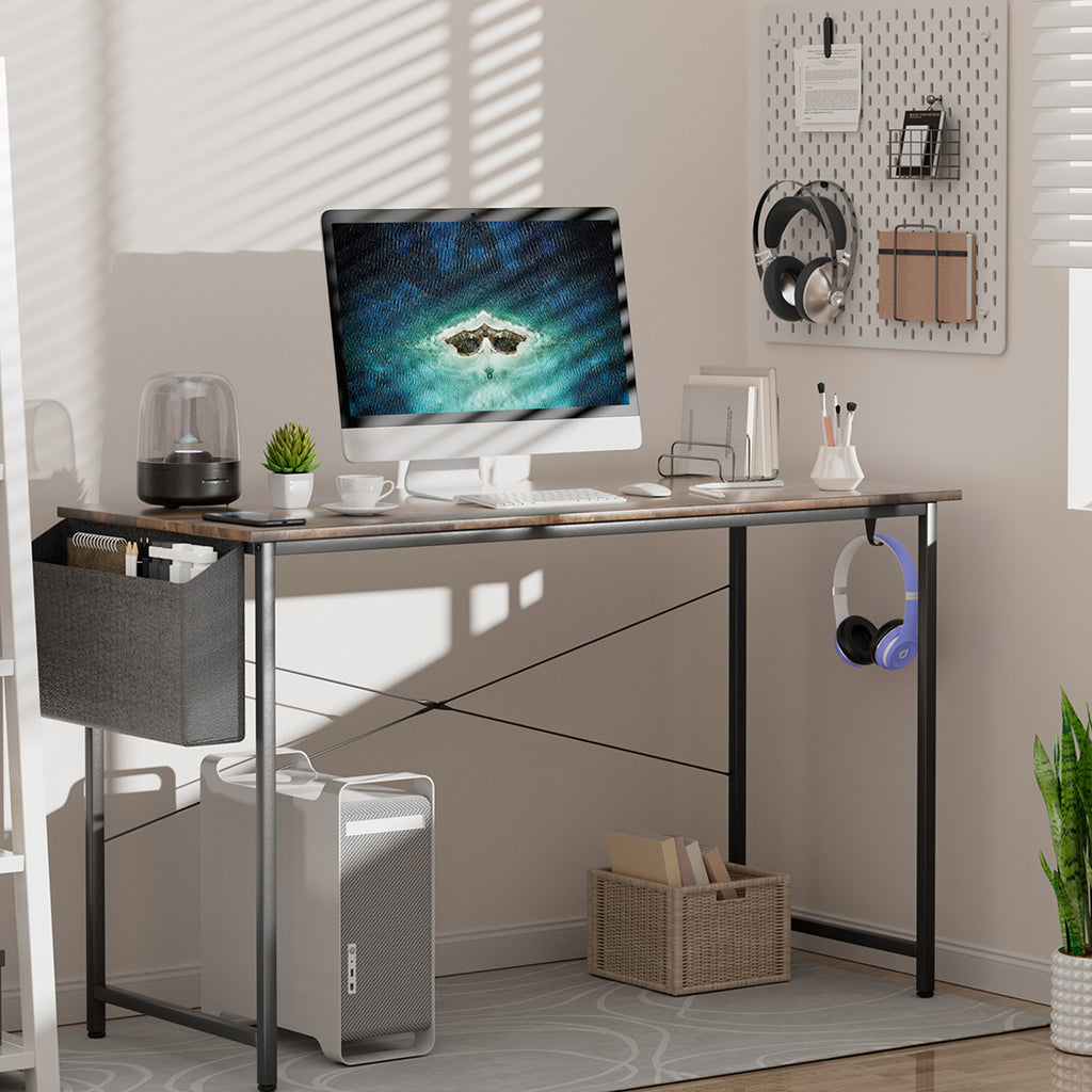 Levede Computer Desk Study Table Storage 100cm-1954802382974095366