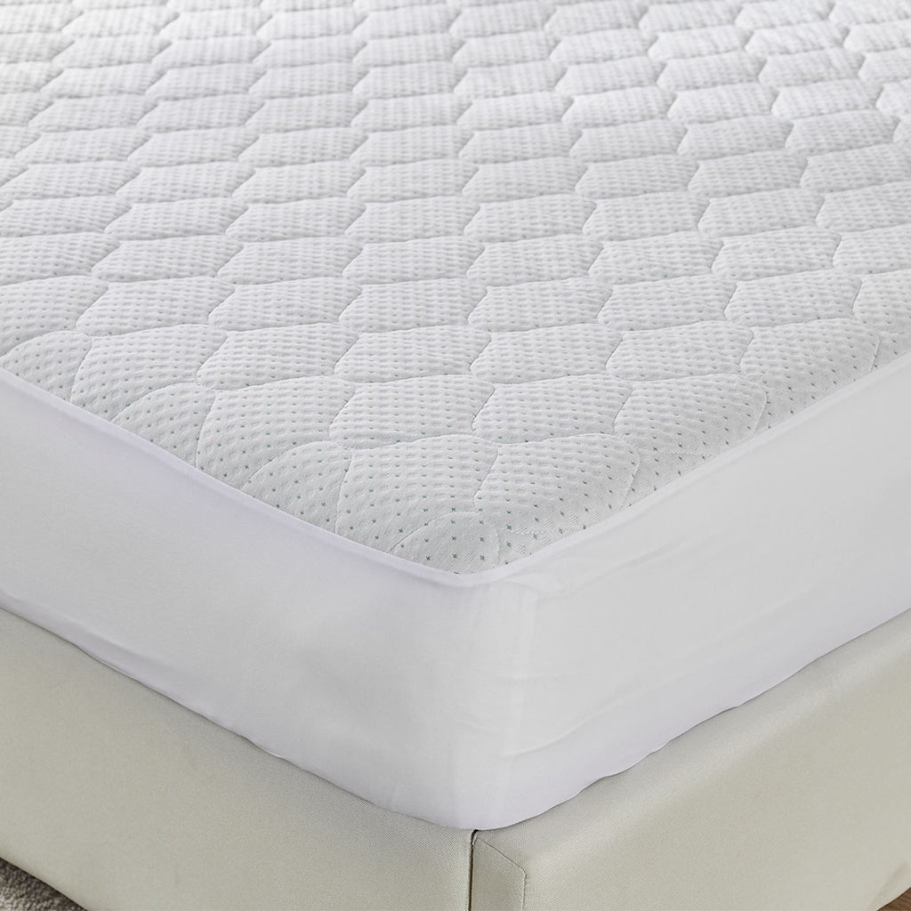 Dreamz Mattress Protector Topper Bamboo Double-1954802845337391110