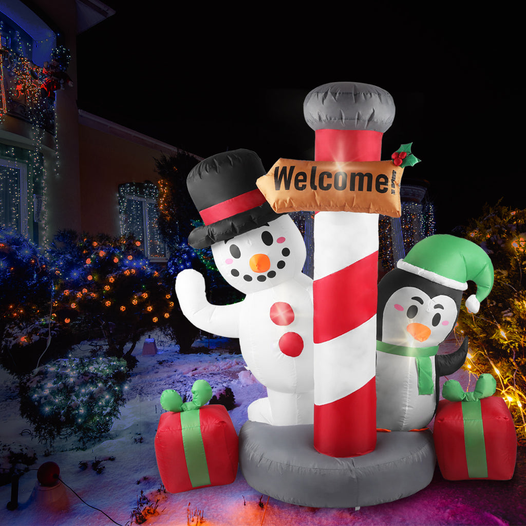 Santaco Inflatable Christmas Decor Pole-1963748914226139142