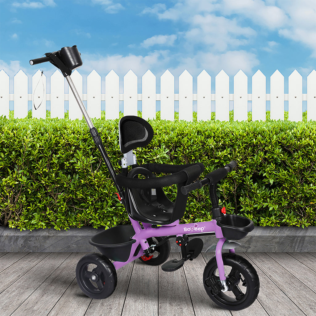BoPeep Kids Tricycle Ride On Trike Toddler Purple-1954802769999302662