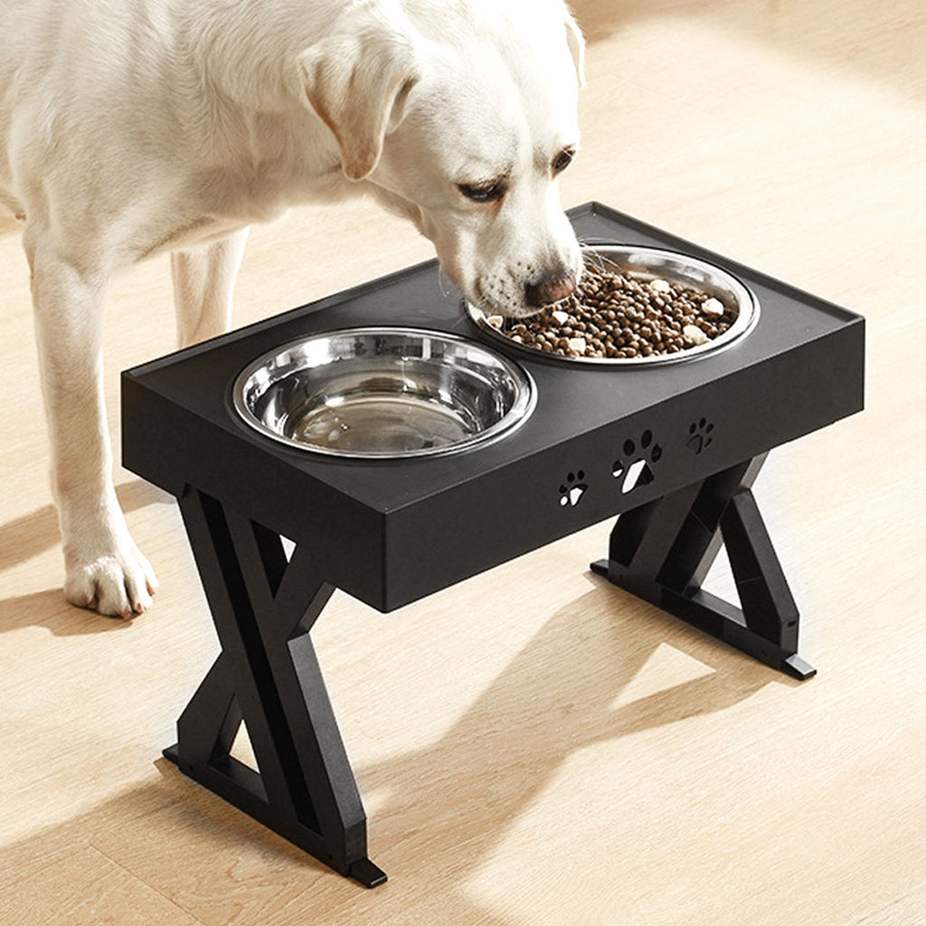 PaWz Elevated Pet Feeder Food Water-1954802540428267526
