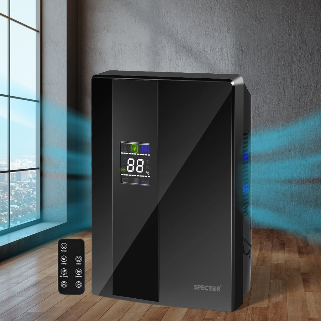 Spector Dehumidifier Air Purifier 2200ml Black-1954802897996877830