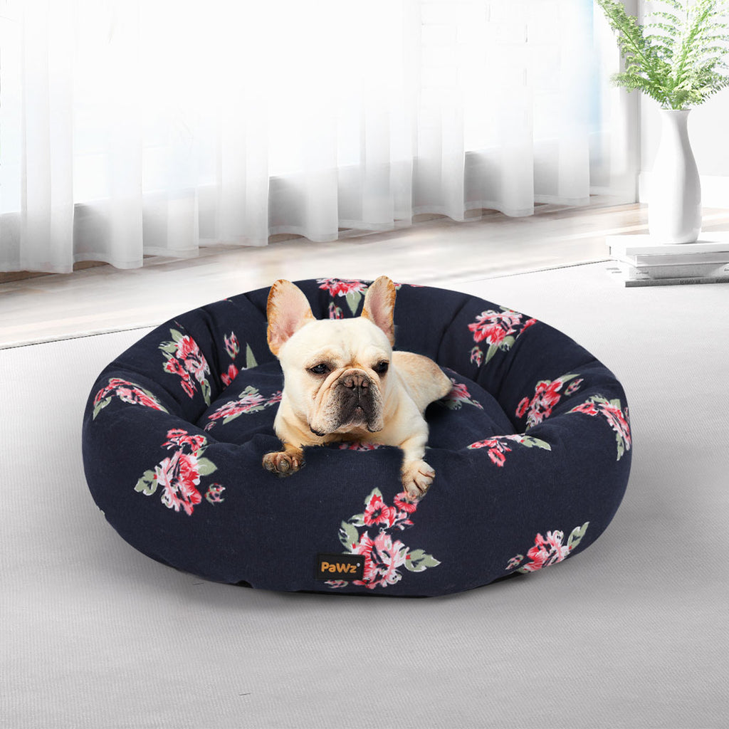 PaWz Dog Calming Bed Pet Cat Washable M Medium-1954802540851892230