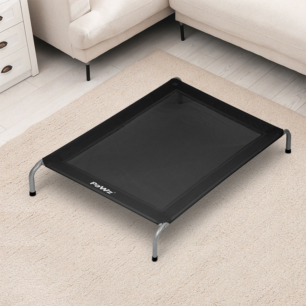 PaWz Elevated Trampoline Pet Bed Dog XL Black X-Large-1954802574163054598