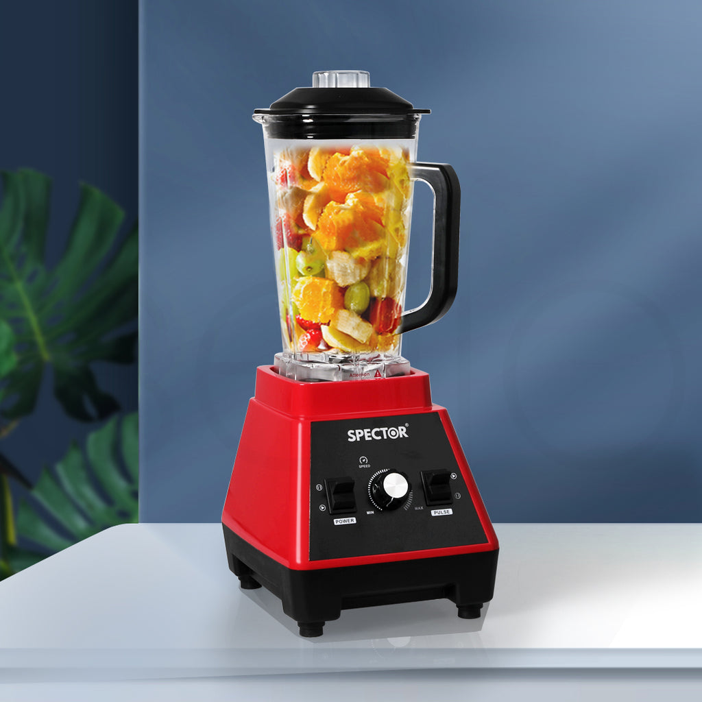 Spector 2L Commercial Blender Mixer Red-1954802900282773510