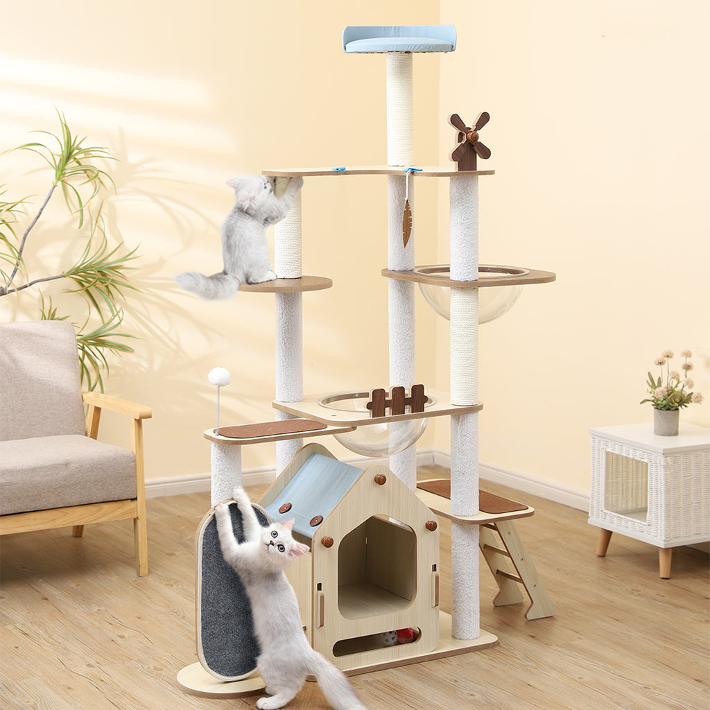 PaWz Cat Tree Scratching Post Scratcher-1954802560145690630