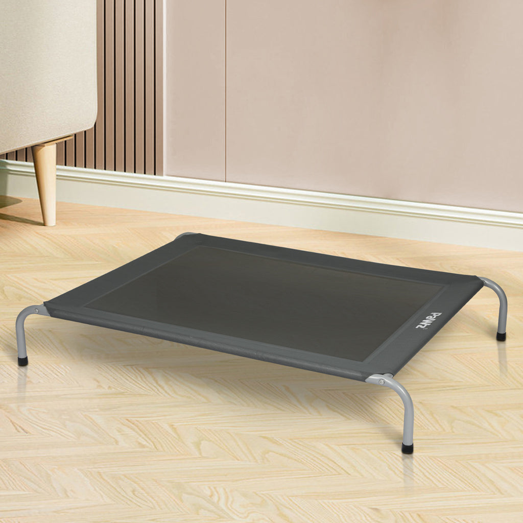 PaWz Elevated Trampoline Pet Bed Dog L Grey Large-1954802573634572295