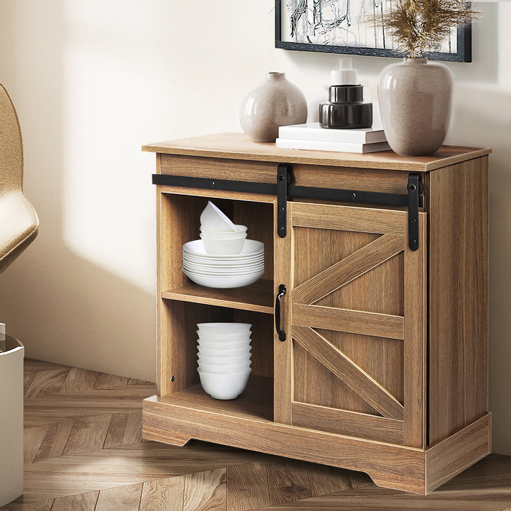 Levede Buffet Sideboard Storage Cabinet-1954802986899345416