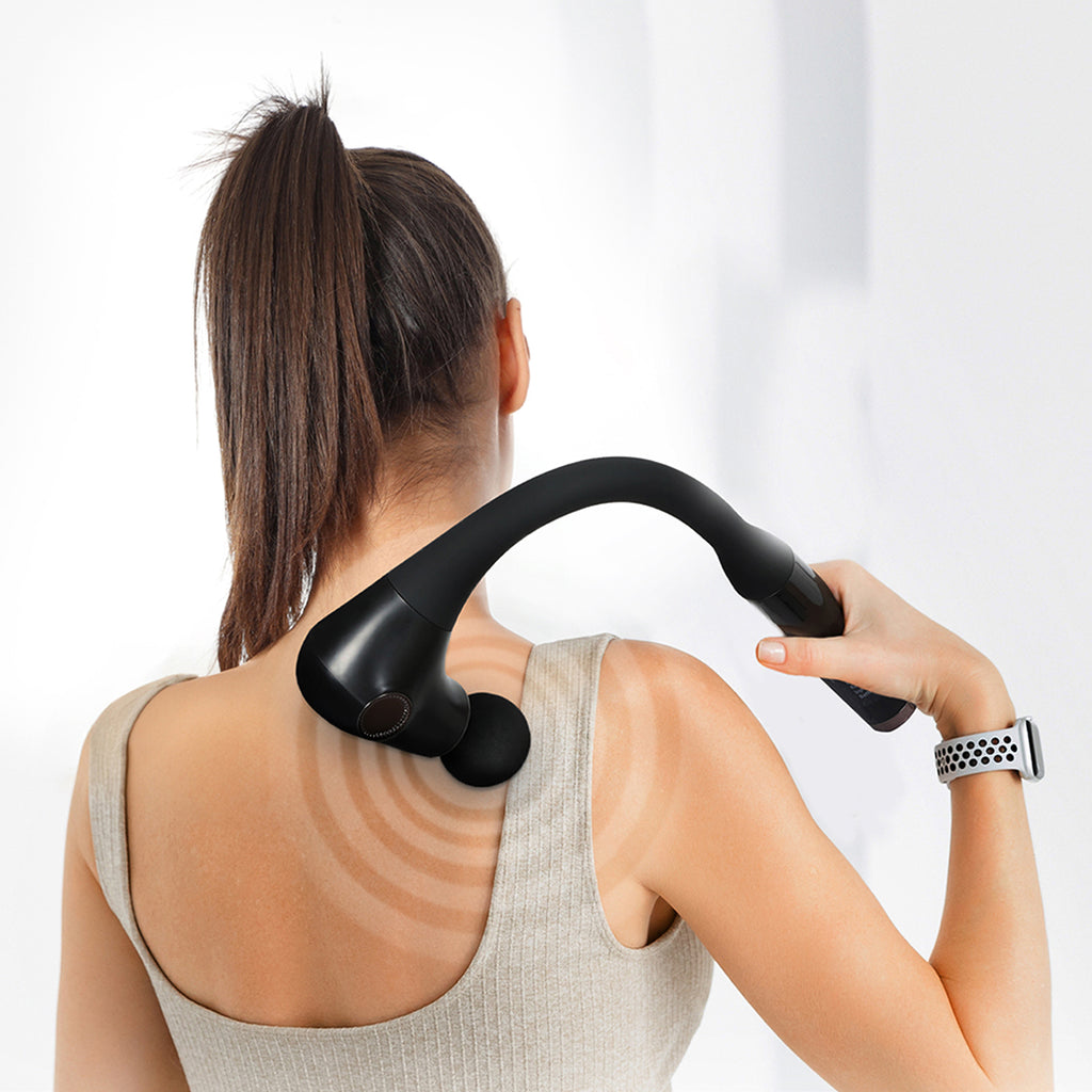 Spector Extended Handle Massage Gun Black-1954802464712691719