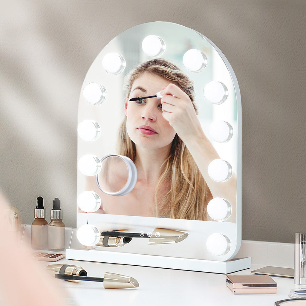 Yezi Makeup Mirror White-1954802404939665415
