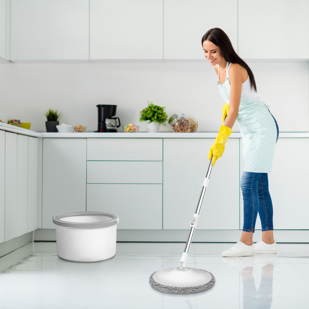 Cleanflo Spin Mop and Bucket Set Dry-1954802719923507207