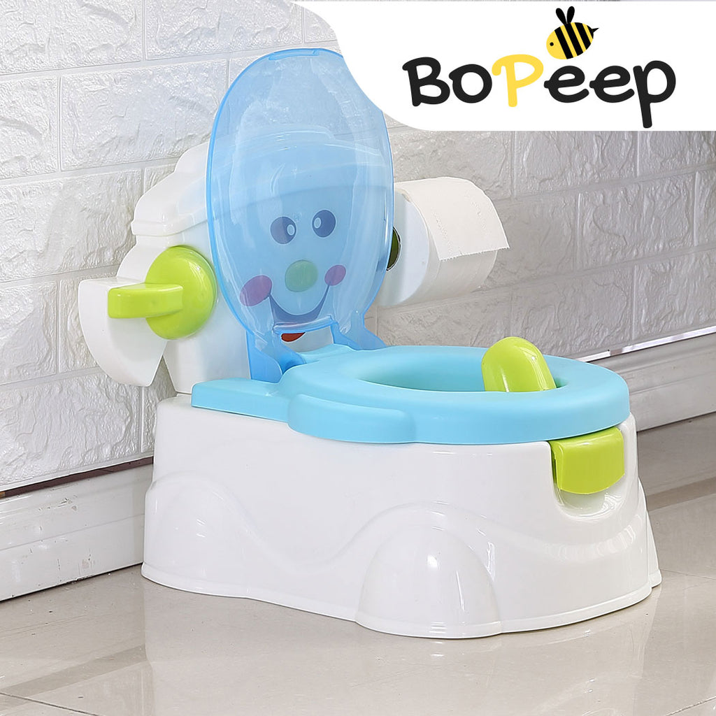 BoPeep Kids Potty Trainer Seat Safety Blue-1954802727271927815
