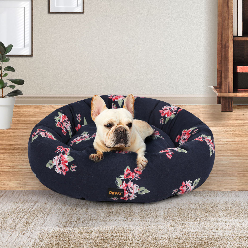 PaWz Dog Calming Bed Pet Cat Washable M Medium-1954802540851892231