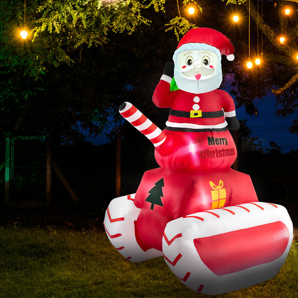 Santaco Christmas Inflatable Santa Claus-1954802755768029191
