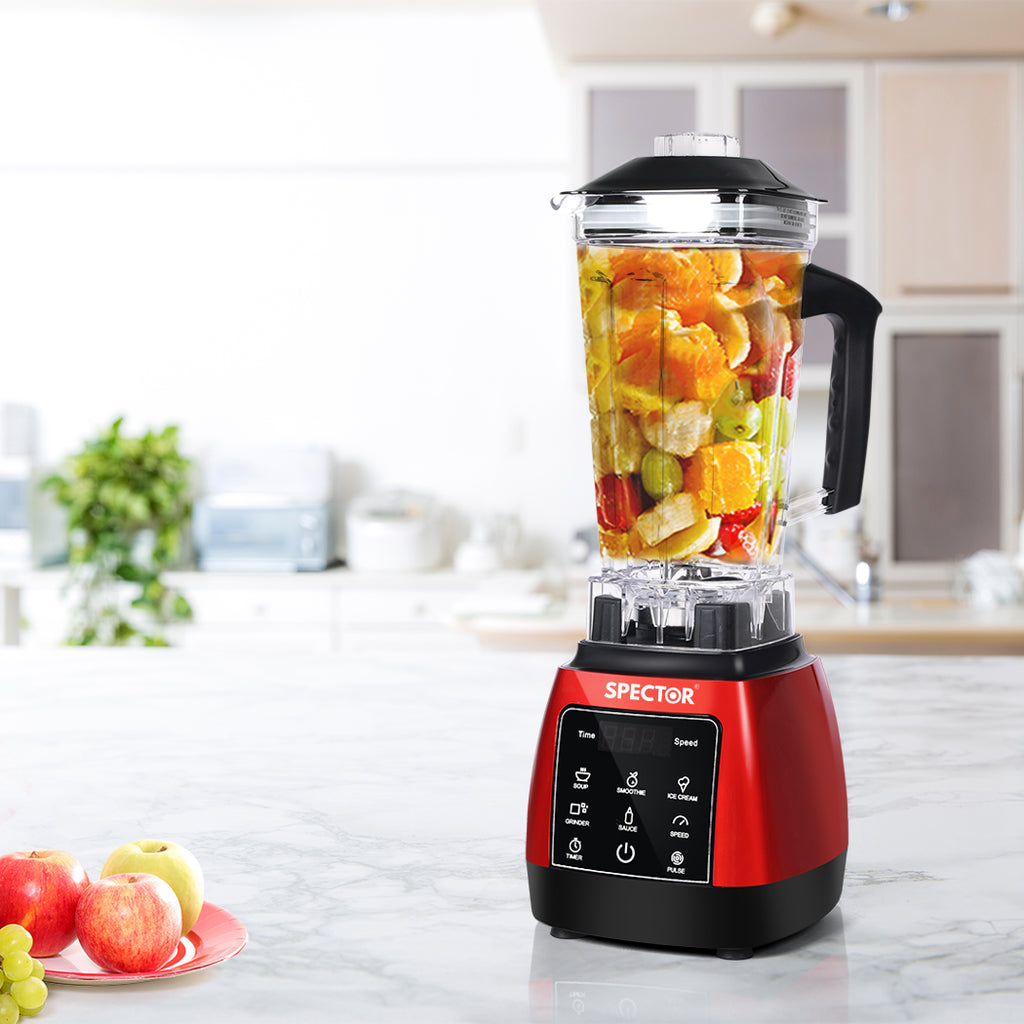 Spector 2L Commercial Blender Mixer Red-1954802899666210823
