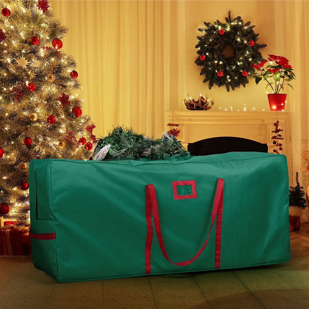 Christmas Tree Storage Bag Extra Large Green-1954802435692302343