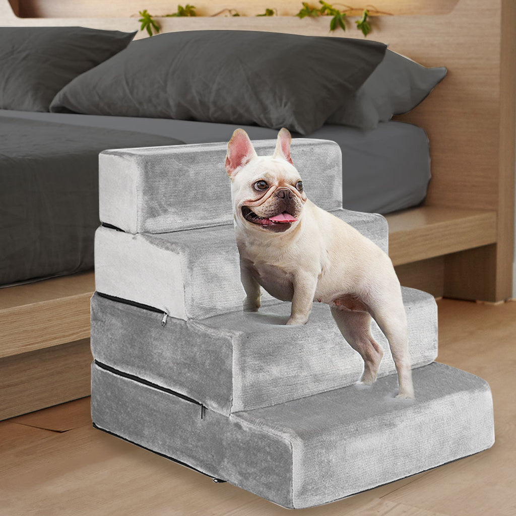 PaWz Pet Stair 4 Step Ramp Portable XX-Large-1954802513991569414