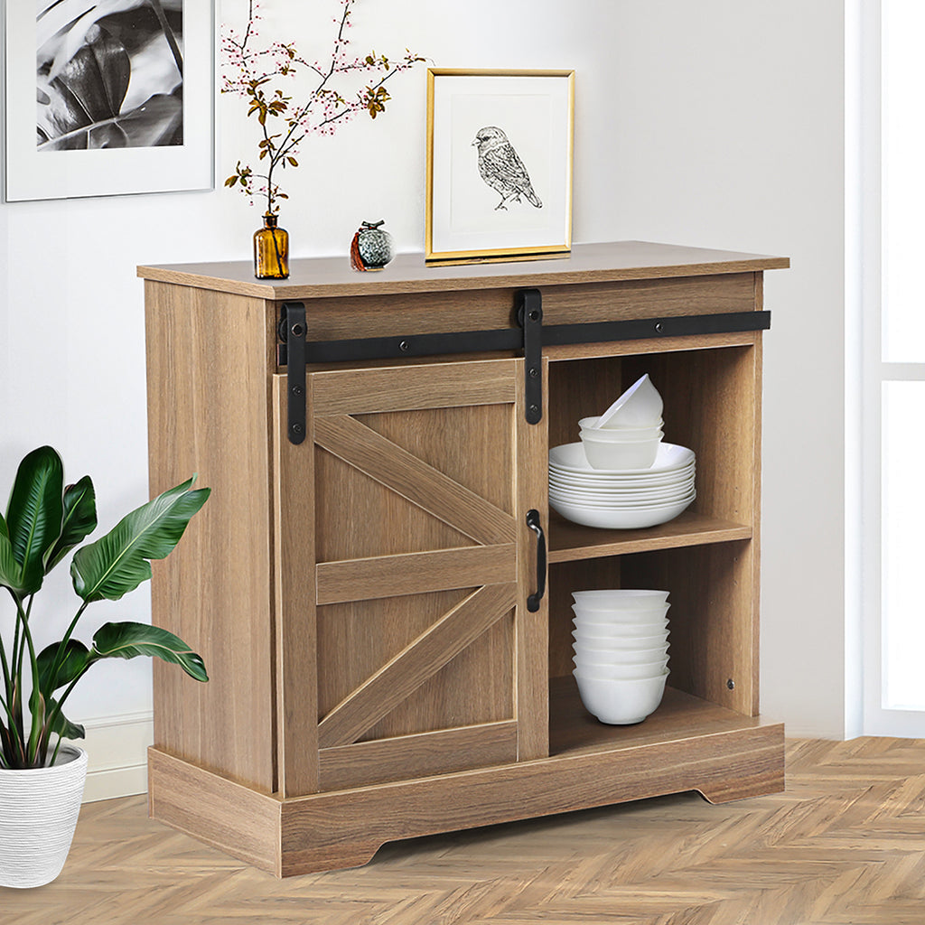 Levede Buffet Sideboard Storage Cabinet-1954802986899345415