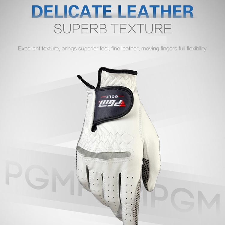 Sheepskin Anti-Slip Golf Gloves - Left Hand Size 23#-1915197873872572417