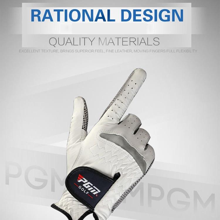 Sheepskin Anti-Slip Golf Gloves - Left Hand Size 23#-1915197873872572418