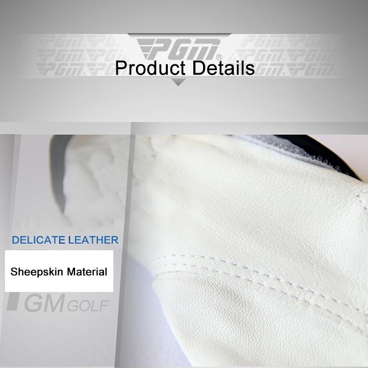 Sheepskin Anti-Slip Golf Gloves - Left Hand Size 23#-1915197873872572421