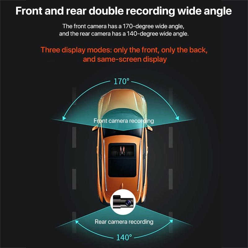 Hd Night Vision Car Recorder With Wifi & Mobile App Support-1915197870793953283